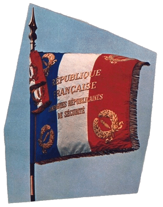 Drapeau des CRS
