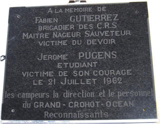 plaque souvenir
